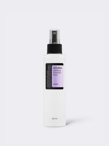 Лечебный тонер-спрей для лица с кислотами CosRx AHA/BHA Clarifying Treatment Toner Лечебный тонер-спрей для лица с кислотами CosRx AHA/BHA Clarifying Treatment Toner