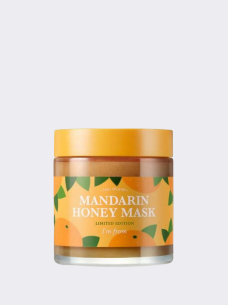 Восстанавливающая смываемая маска с экстрактом мандарина и мёда I'm from Mandarin Honey Mask