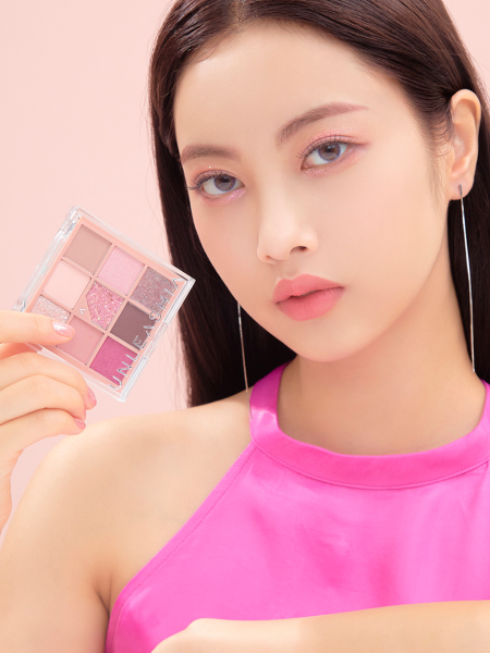 Палетка теней для век UNLEASHIA Glitterpedia Eye Palette N°5 All of Dusty Rose