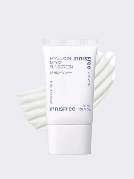 Солнцезащитный крем с гиалуроновой кислотой innisfree Hyaluron Moist Sunscreen SPF50+ PA++++
