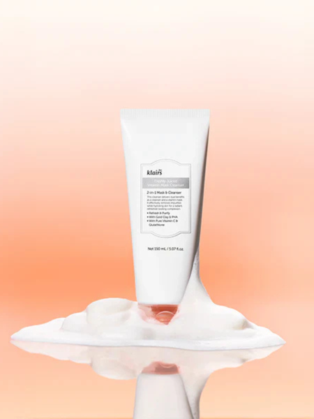 Витаминная маска-пенка для умывания Dear, Klairs Freshly Juiced Vitamin Mask Cleanser Витаминная маска-пенка для умывания Dear, Klairs Freshly Juiced Vitamin Mask Cleanser