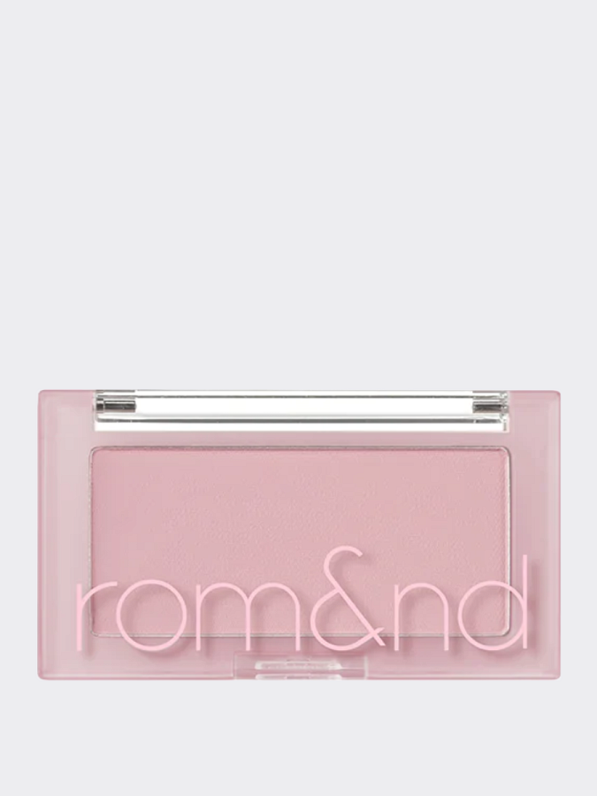 Мягкие спрессованные румяна в холодном виноградном оттенке rom&nd Better Than Cheek N02 Vine Nude