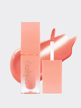 Сияющий пигмент для губ Dasique Juicy Dewy Tint #22 Love Coral