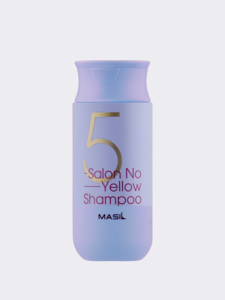 Оттеночный шампунь для осветленных волос Masil 5 Salon No Yellow Shampoo TRAVEL Оттеночный шампунь для осветленных волос Masil 5 Salon No Yellow Shampoo TRAVEL
