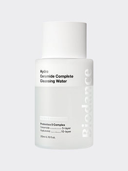 Мягкая очищающая вода для снятия макияжа Biodance Hydro Ceramide Complete Cleansing Water