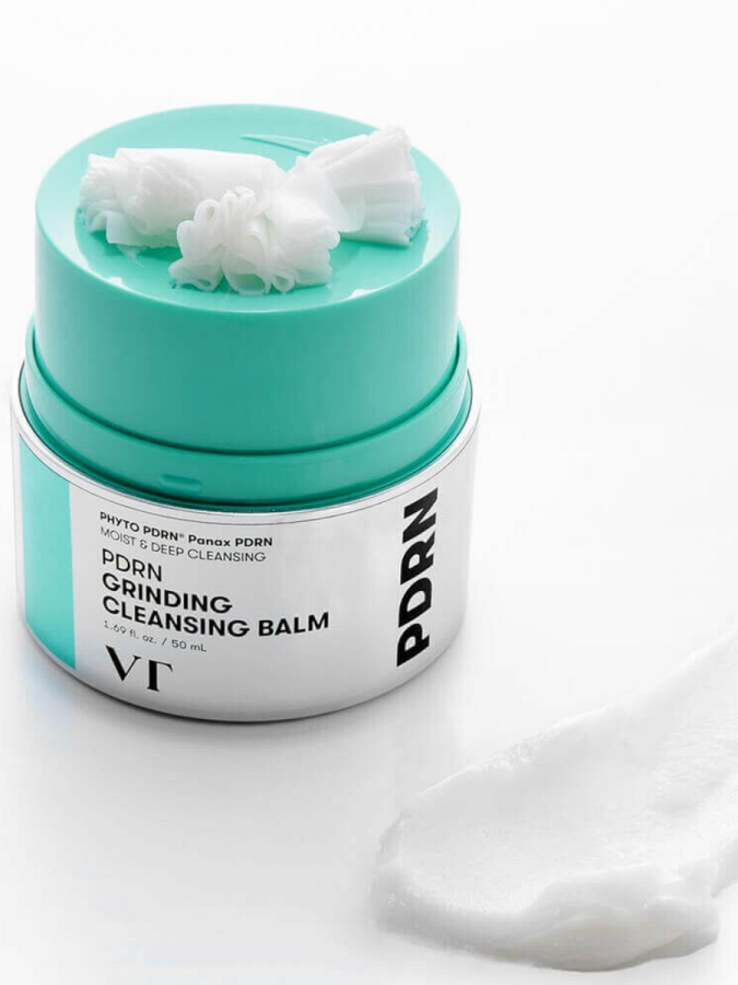 Очищающий гидрофильный бальзам-точилка с ПДРН VT PDRN Grinding Cleansing Balm