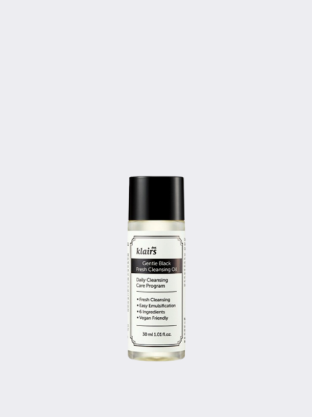 МИНИ Освежающее гидрофильное масло Dear, Klairs Gentle Black Fresh Cleansing Oil МИНИ Освежающее гидрофильное масло Dear, Klairs Gentle Black Fresh Cleansing Oil