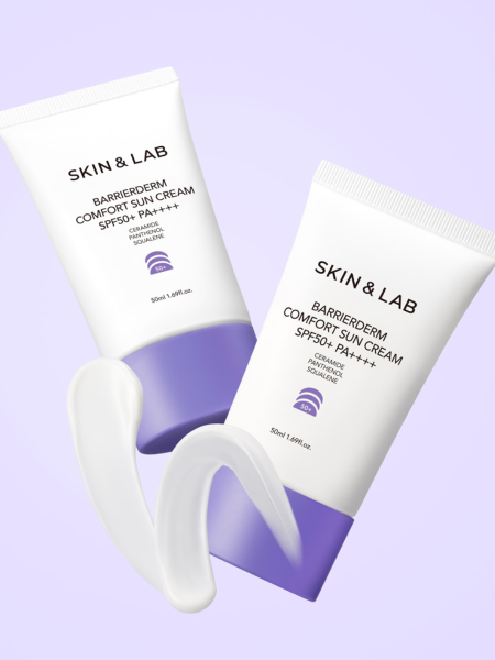Барьерный солнцезащитный крем с керамидами SKIN&LAB Barrierderm Comfort Sun Cream SPF50+/PA++++