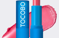 Кремовый оттеночный бальзам для губ в оттенке лепестков розы TOCOBO Powder Cream Lip Balm 032 Rose Petal