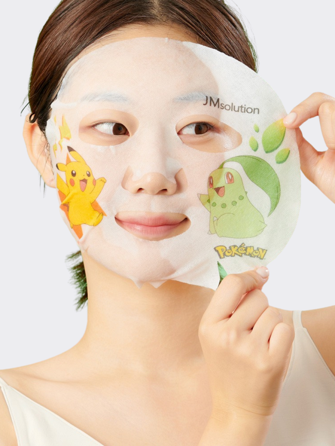 Успокаивающая тканевая маска с экстрактом хауттюйнии JMSolution Stamp In Heartleaf Mask