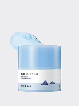 Очищающий гидрофильный бальзам-точилка с морской водой Round Lab 1025 Dokdo Cleansing Balm