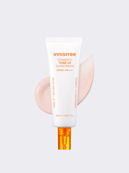 Осветляющий солнцезащитный крем с витамином С Innisfree Vita C Tone Up Sunscreen