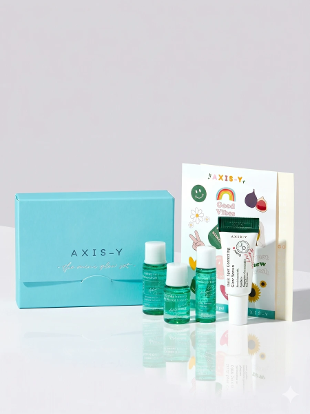 Набор миниатюр для сияния кожи AXIS-Y The Mini Glow Set