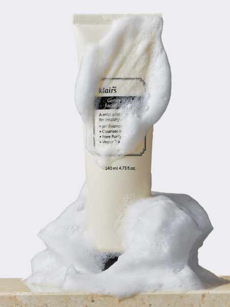 Нежная пенка с кремово-сливочной текстурой Dear, Klairs Gentle Black Facial Cleanser