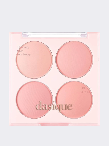 Палетка спрессованных румян в тёплых конфетных ягодных оттенках Dasique Blending Mood Cheek #07 Candy Berry Палетка спрессованных румян в тёплых конфетных ягодных оттенках Dasique Blending Mood Cheek #07 Candy Berry