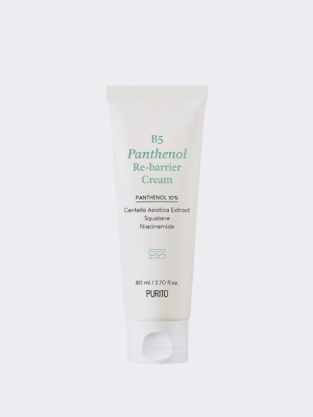 Восстанавливающий крем для лица с пантенолом Purito B5 Panthenol Re-barrier Cream Восстанавливающий крем для лица с пантенолом Purito B5 Panthenol Re-barrier Cream