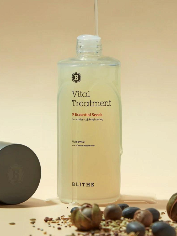 Обновляющая эссенция с 9 семенами Blithe Vital Treatment 9 Essential Seeds