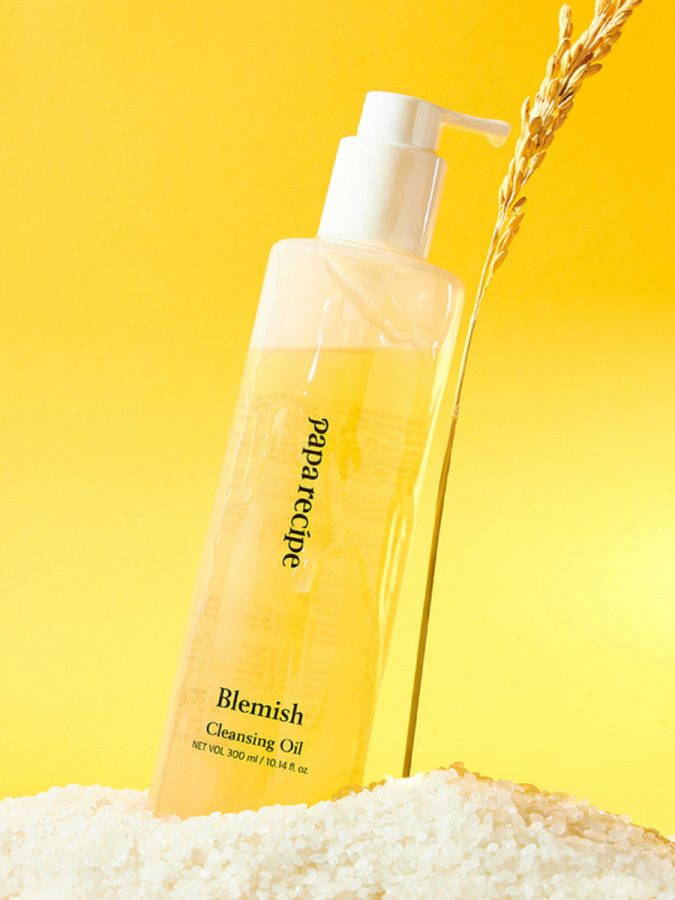 Успокаивающее гидрофильное масло с растительными экстрактами Papa Recipe Blemish Cleansing Oil