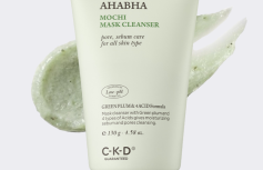 Очищающая маска-пенка для умывания с экстрактом зелёной сливы CKD Greenplum AHA BHA Mochi Mask Cleanser
