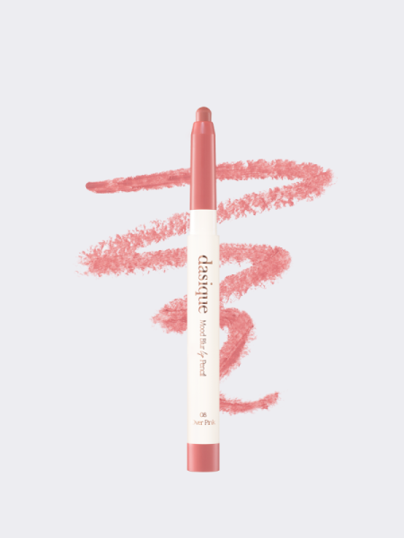Мягкий карандаш для губ Dasique Mood Blur Lip Pencil #08 Over Pink Мягкий карандаш для губ Dasique Mood Blur Lip Pencil #08 Over Pink