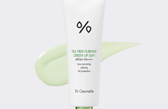 Солнцезащитный крем с чайным деревом Dr.Ceuracle Tea Tree Purifine Green Up Sun SPF50+ PA++++