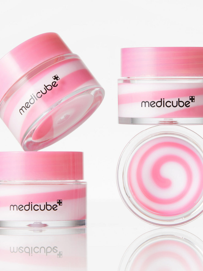 Восстанавливающая ночная маска для губ с коллагеном и ПДРН Medicube PDRN Lip Sleeping Mask