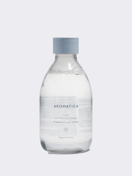 Увлажняющий тонер с алоэ и гиалуроновой кислотой AROMATICA Aloe Hy-ffective Toner 5% Hyaluronic sol.  2% PHA Увлажняющий тонер с алоэ и гиалуроновой кислотой AROMATICA Aloe Hy-ffective Toner 5% Hyaluronic sol.  2% PHA