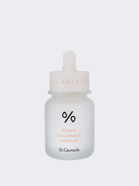 Осветляющая ампульная сыворотка с рисовым экстрактом Dr.Ceuracle Vegan Niacin & Rice Ampoule Осветляющая ампульная сыворотка с рисовым экстрактом Dr.Ceuracle Vegan Niacin & Rice Ampoule