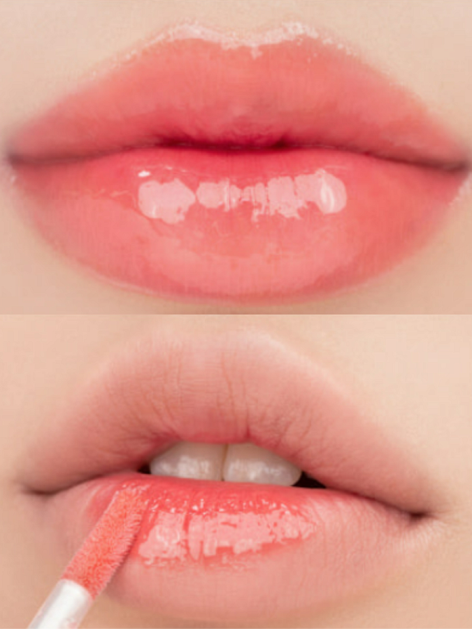 Сочный глянцевый пигмент для губ с оттенком мякоти абрикоса rom&nd Juicy Lasting Tint 31 Bare Apricot