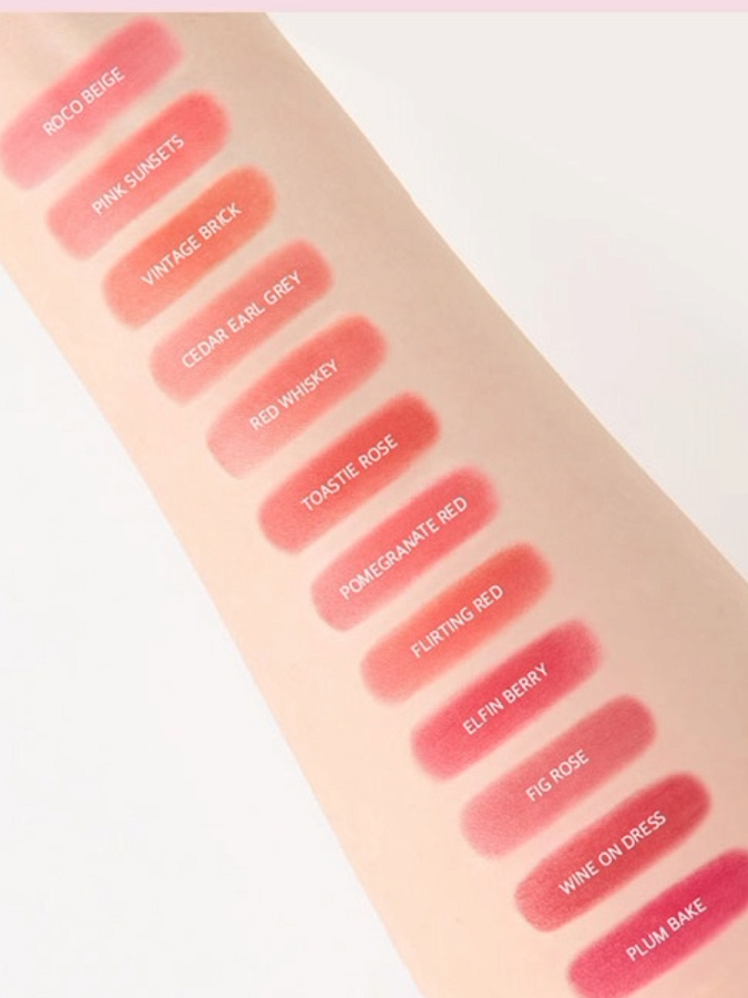 Матовый тинт для губ INGA Blurring Velvet Matte Tint Plum Bake