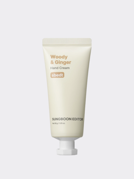 Увлажняющий крем для рук с древесным ароматом Sungboon Editor Woody & Ginger Handcream