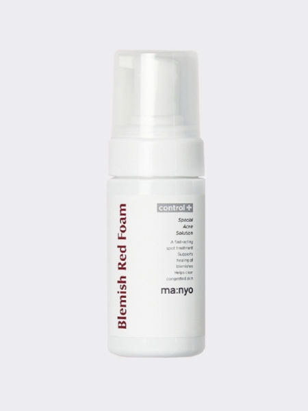 Противовоспалительная пенка для умывания с салициловой кислотой Ma:nyo Factory Blemish Red Foam Противовоспалительная пенка для умывания с салициловой кислотой Ma:nyo Factory Blemish Red Foam