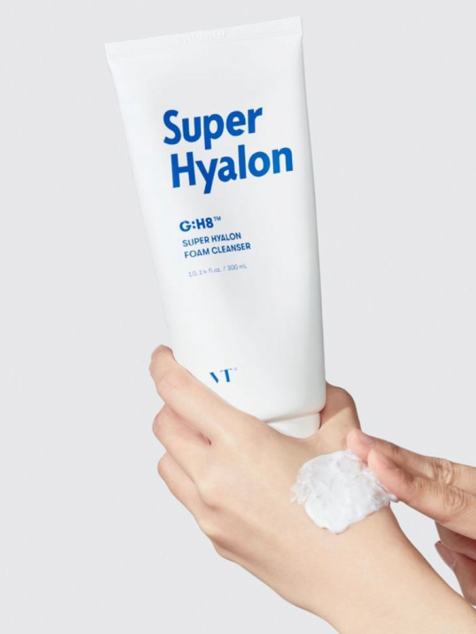 Пенка для умывания с гиалуроновой кислотой VT Cosmetics Super Hyalon Foam