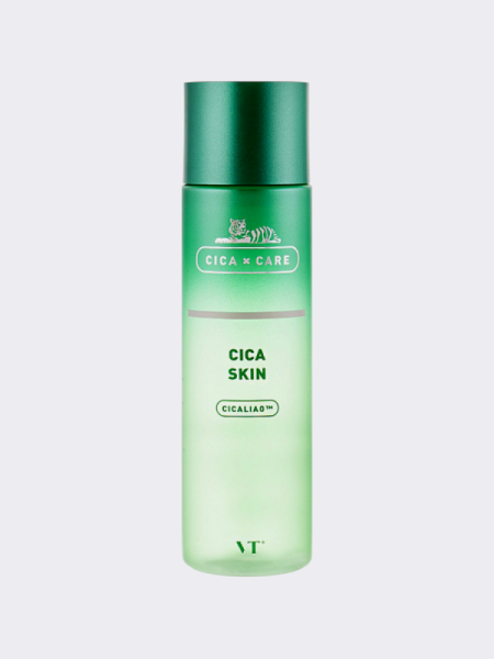 Успокаивающий тонер с экстрактом центеллы для чувствительной кожи VT Cosmetics Cica Skin Успокаивающий тонер с экстрактом центеллы для чувствительной кожи VT Cosmetics Cica Skin