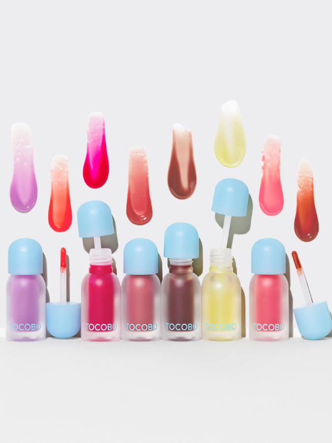 Оттеночное масло-плампер для губ TOCOBO Juicy Berry Plumping Lip Oil 18 Cozy Pink