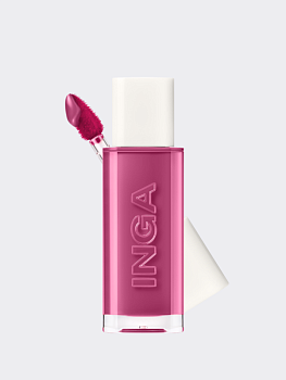 Стойкий глянцевый пигмент для губ INGA Water Glow Lip Tint Wicked