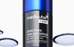 Себорегулирующая сыворотка для сужения пор с комплексом кислот Medicube Zero Pore One Day Serum
