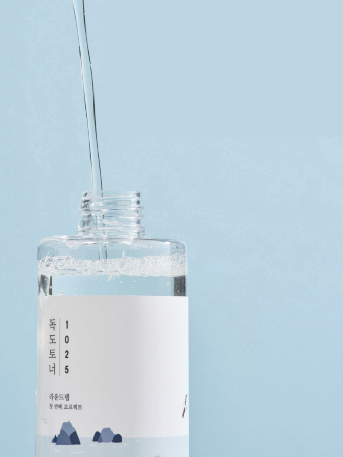 Увлажняющий тонер для лица с морской водой Round Lab 1025 Dokdo Toner