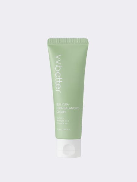 Балансирующий капсульный крем с керамидами VVBETTER Jeju Yuja Cera Balancing Cream Балансирующий капсульный крем с керамидами VVBETTER Jeju Yuja Cera Balancing Cream