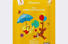 Успокаивающая тканевая маска с экстрактом календулы JMSolution Disney Collection Selfie Barrier Calendula Mask