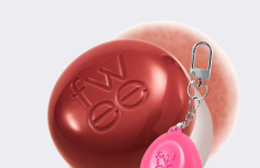 Набор: оттеночное суфле + брелок fwee Lip&Cheek Blurry Pudding Pot Keyring Set RS01 Feel’n