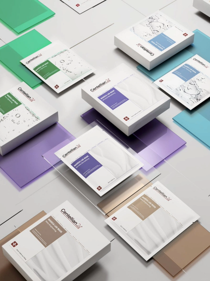 Увлажняющая тканевая маска с гиалуроновой кислотой Centellian24 Madeca Lab Mask Water Hydrating