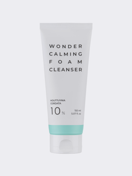 Успокаивающая пенка для умывания с экстрактом хауттюйнии Esthetic House Wonder Calming Foam Cleanser Успокаивающая пенка для умывания с экстрактом хауттюйнии Esthetic House Wonder Calming Foam Cleanser