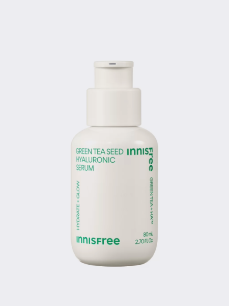 Освежающая сыворотка с экстрактом зеленого чая и гиалуроновой кислотой innisfree Green Tea Seed Hyaluronic Serum Освежающая сыворотка с экстрактом зеленого чая и гиалуроновой кислотой innisfree Green Tea Seed Hyaluronic Serum