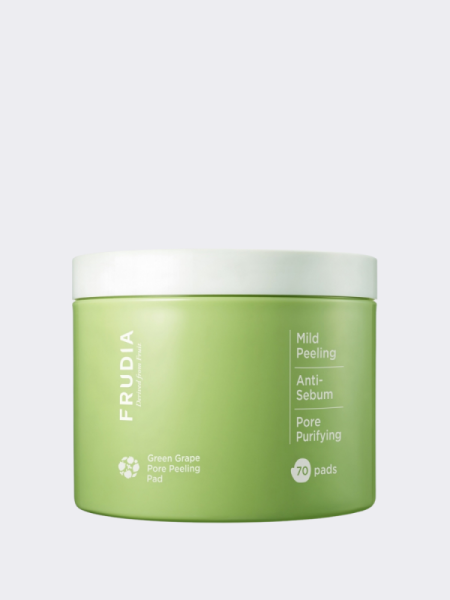 Отшелушивающие пэды с зеленым виноградом FRUDIA Green Grape Pore Peeling Pad Отшелушивающие пэды с зеленым виноградом FRUDIA Green Grape Pore Peeling Pad