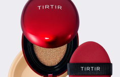 Тональный кушон с полуматовым финишем TIRTIR Mask Fit Red Cushion 27N Camel