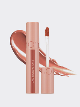 Сочный глянцевый пигмент для губ с оттенком мякоти помелло rom&nd Juicy Lasting Tint 22 Pomelo Skin