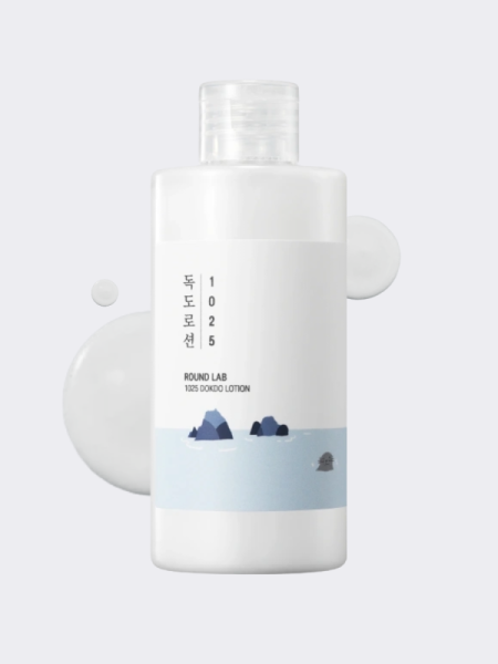 Увлажняющий лосьон для лица с морской водой Round Lab 1025 Dokdo Lotion