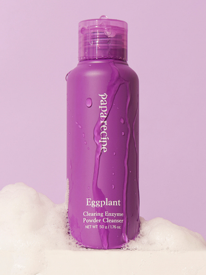 Успокаивающая энзимная пудра с экстрактом баклажана Papa Recipe Eggplant Clearing Enzyme Powder Cleanser