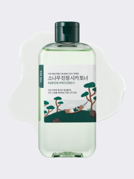 Противовоспалительный тонер для мужчин с экстрактом сосны Round Lab For Men Pine Calming Cica Toner